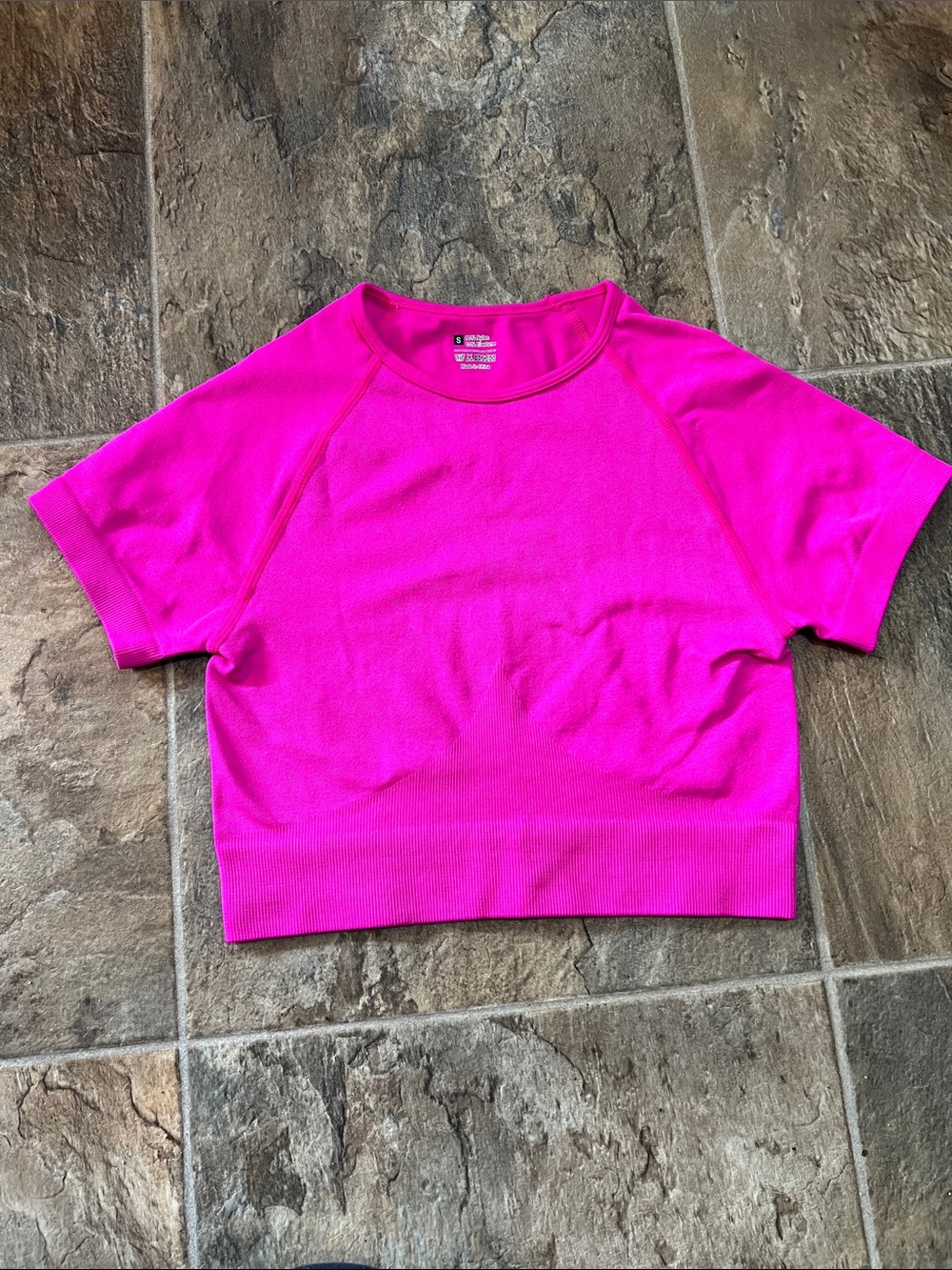 Bright Fuchsia Stretch Tank Top